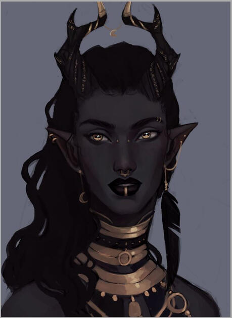 Tiefling II, digital media 2020