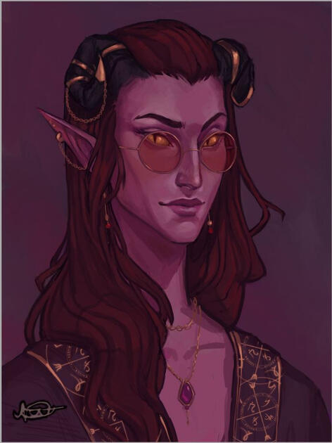 Tiefling III, digital media 2021